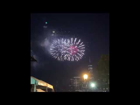Jersey City July 4th Fireworks