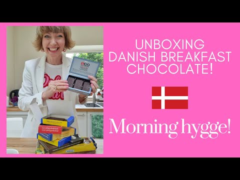 Unboxing Danish Breakfast Chocolate! Food hygge - what the Danes eat!