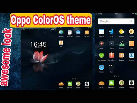 Oppo ColorOS theme Night