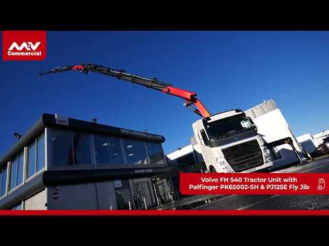 MV Commercial Volvo FH with Palfinger Flyjib