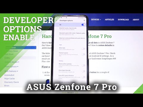 How to Enter Developer Options on ASUS ZenFone 7 Pro – Open Developer Mode
