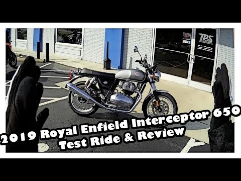 2019 Royal Enfield Interceptor 650 Ride Review