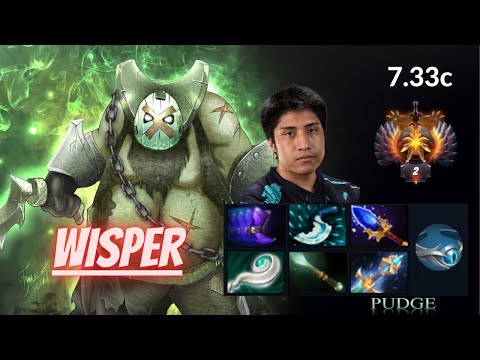 WISPER - PUDGE [MIDLANE][7.33c]