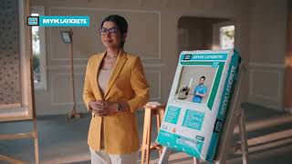 MYK LATICRETRE MSD TILE ADHESIVE CONSTRUCTION SITE 20 sec Hindi