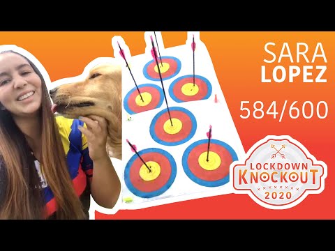 Sara Lopez shoots 584/600 for qualification | Lockdown Knockout
