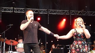Alfie Boe &amp; Rebecca Newman Leeds July 2015 - Come What May