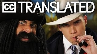 [TRANSLATED] Blackbeard vs Al Capone. Epic Rap Battles of History. [CC]