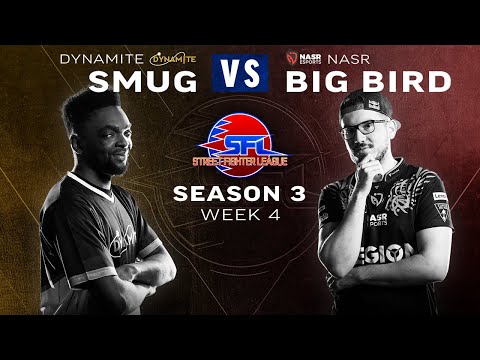 Smug (G) vs. NASR Big Bird (Rashid) - Bo3 - Street Fighter League Pro-US - Season 3 Week 4