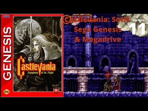 New Graphics, Animation & Tools - Castlevania: SotN for Sega Mega Drive & Genesis - Dev Diary 11
