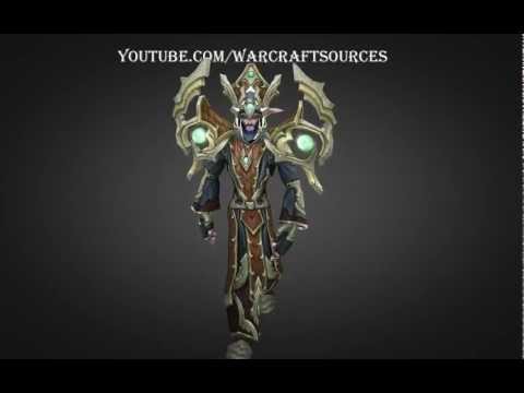 Night Elf Priest Challenge Mode Set - Light Armor