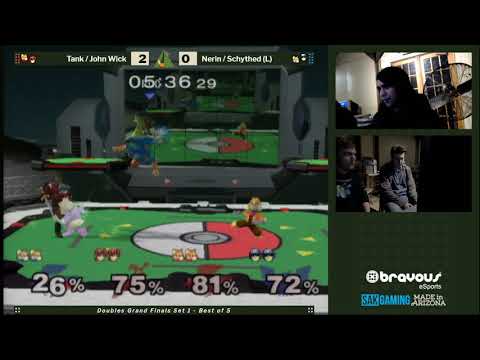 Smash Camp 2019 Doubles Grand Finals - Tank/John Wick (Red) vs Nerin/Schythed (Blue)