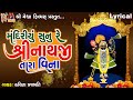 Mandiriyu Sunu Re Shreenathji Tara Vina Lyrical Gujarati Devotional Song