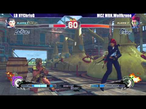 SSF4 AE 2012 Top 16 LB NYChrisG vs MCZ MRN.Wolfkrone - WB6 Road to Evo 2012