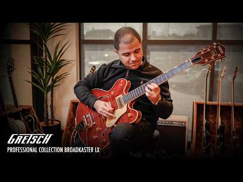 Adam McPhail Tests The New Professional Collection Broadkaster LX | Gretsch Guitars