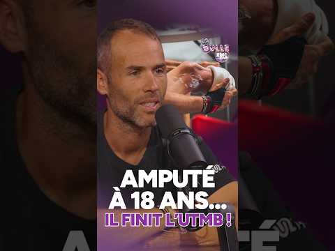 AMPUTÉ À 18 ANS, IL FINIT L'UTMB !