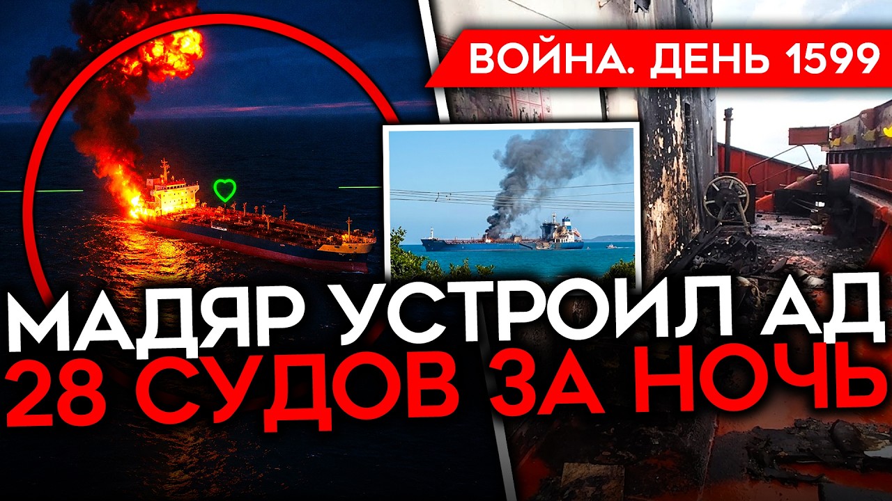 ДЕНЬ 1599. МАДЯР УСТРОИЛ АД/ РОССИЯ ТЕРЯЕТ АЗОВСКОЕ МОРЕ/ БЕНЗИНОВЫЙ КРИЗИС ПРИ