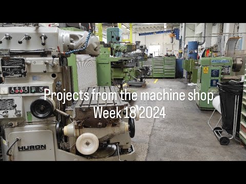 Machine shop projects week 18 2024 mass production of small parts 😊
