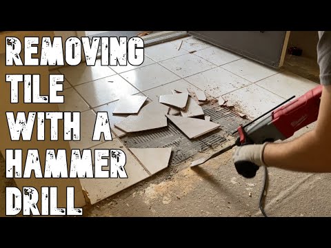 How to Remove Tile Floor from Concrete