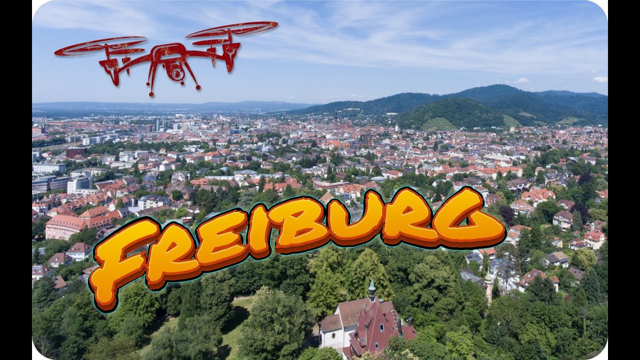 Freiburg - die Breisgauperle aus der Luft
