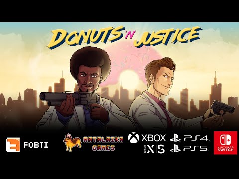 Donuts'n'Justice - Launch Trailer thumbnail