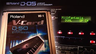 Video thumbnail for Roland Boutique D-05 vs Roland VC-1 D-50 V-Card (V-Synth) - How close are they? by Marshal Arnold