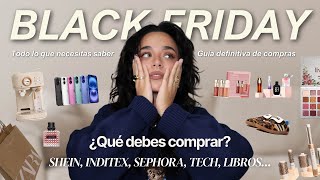 Si vas a comprar en Black Friday, mira este vídeo... ¿Qué debes comprar?  moda, tecnología, libros 💸