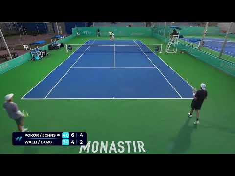 Lukas Pokorny/Garrett Johns v Olle Wallin/Leo Borg -  8 1 26 (2°Part)