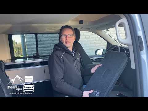Mercedes Marco Polo Schlafboard auch als Bettverlängerung oder Aufstiegshilfe nutzen