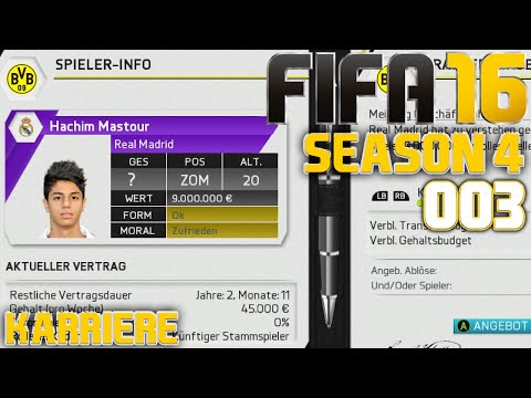 Transfers, nichts als Transfers! | FIFA 16 KARRIERE (SEASON 4) #003 | Let's Play