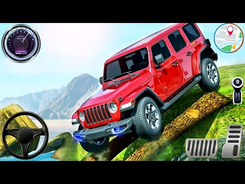 4x4 Offroad Jeep Driving Simulator 3D - Drive SUV 4x4 jeep Offroad Game - Android GamePlay