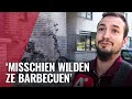 Brandende scooter zorgt voor veel schade