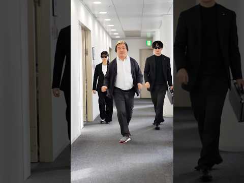 会社の偉い人にお姫さまになってもらった　#わかさ生活 #ウォーキングチャレンジ　#後輩　#偉い人　＃頼めば結構なんでもしてくれる