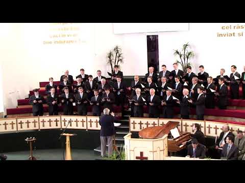 Corul de barbati Lauda Mielului Doamne esti scaparea mea