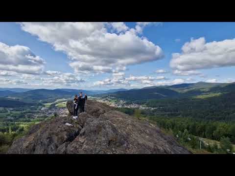 Silberberg bei Bodenmais im bayerischen Wald, Liftfahrt, Originalsound, Aussicht, September 2023 HD