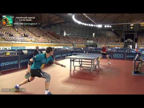 Denis Kalachevskiy at LuxOpen 2016 - best rallies of 4 matches (Denis plays with Dornenglanz II)