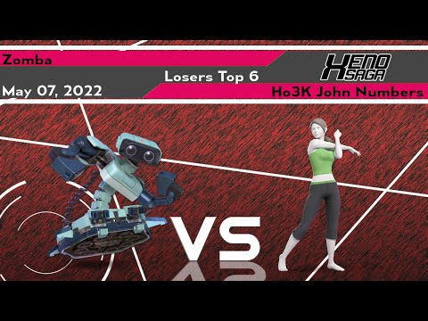 [Smash Ultimate] Zomba vs Ho3K | John Numbers - Xenosaga XLI (L.Top 6)