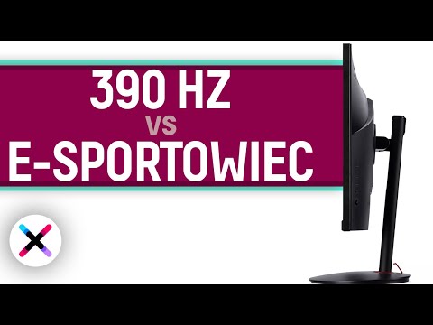 MONITOR 390Hz! 🔥| Test, recenzja Acer Nitro XV252QF ft. @AGOgg