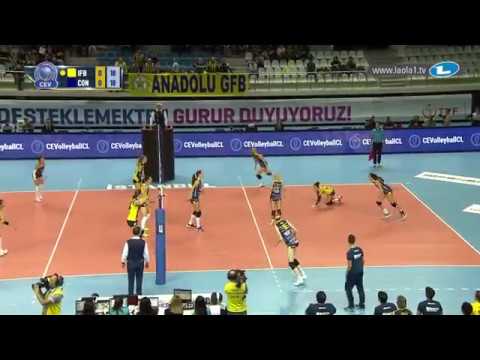 Fantastic defence on Fenerbahce side gets them the point in the MOTW | #CLVolleyW