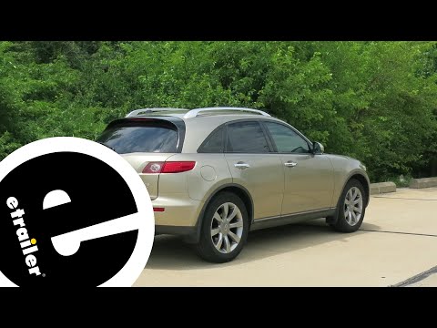 etrailer | Setting up the Curt Trailer Hitch Receiver on a 2004 Infiniti FX35