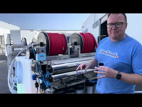 ProTool Van Drone Cleaning Skid Full Overview 