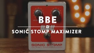 BBE SOUND SONIC STOMP - відео 1