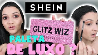 TESTEI a PALETA GLITZ WIZ da SHEGLAM
