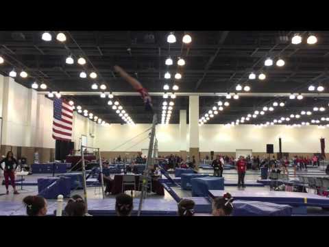Hannah Nipp Level 10 Bars - 2016 Waller's Heart of a Champion Invitational