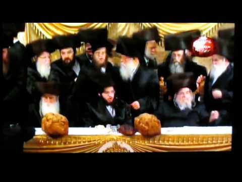 Belz Wedding 2015, 20 of 41 - Machnuvker Rebbe entering