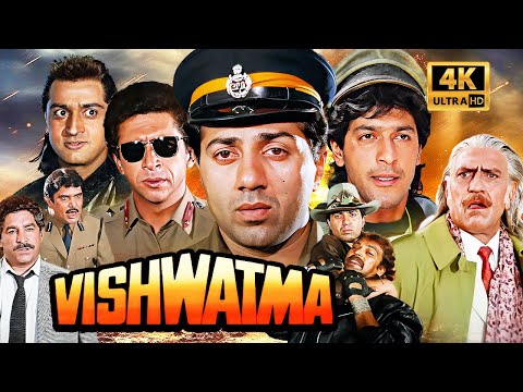 Sunny Deol: Vishwatma Full 4K Movie | Divya Bharti, Naseeruddin Shah | 90s Superhit Action Thriller