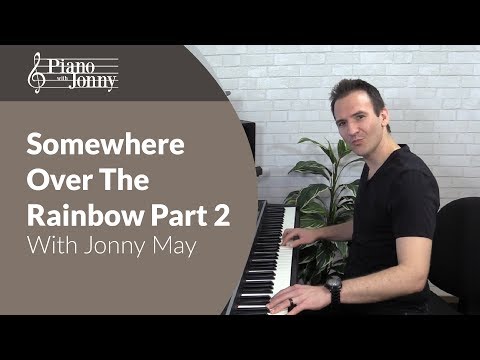 Somewhere Over the Rainbow - Full Lesson Part 2 - Block Chords & Drop 2 Voicings