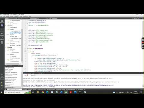 Monitoring system using Qt Creator | C++