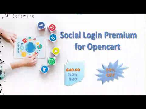 Opencart Social Login Premium Extension