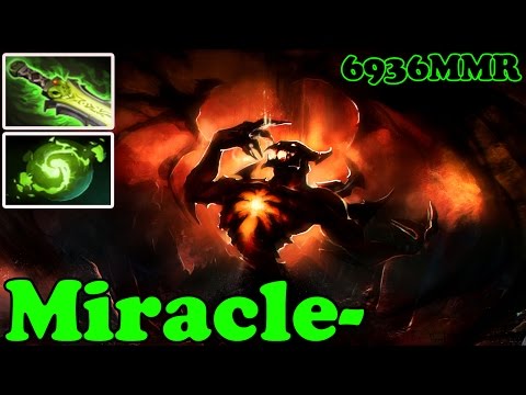 Dota 2 - Miracle- 6961 MMR Plays Shadow Fiend vol 2# - Ranked Match Gameplay
