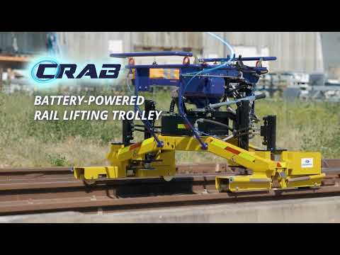 Crab - Activion battery-powered rail lifting trolley | Geismar